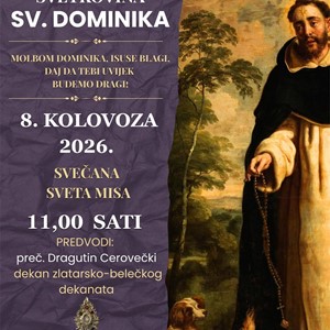 Proslava župnog zaštitnika Župe sv. Dominika u Konjščini